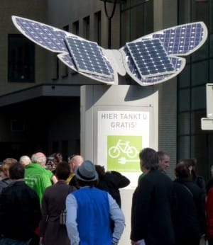 Solarvlinder voor de bibliotheek