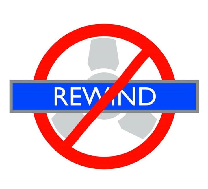 Rewind stopt