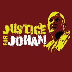 justice for johan logo