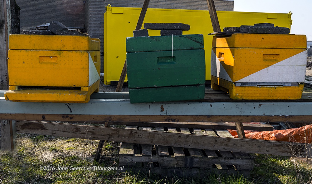 2016-03-12 Bijenkasten Stadstuinderij